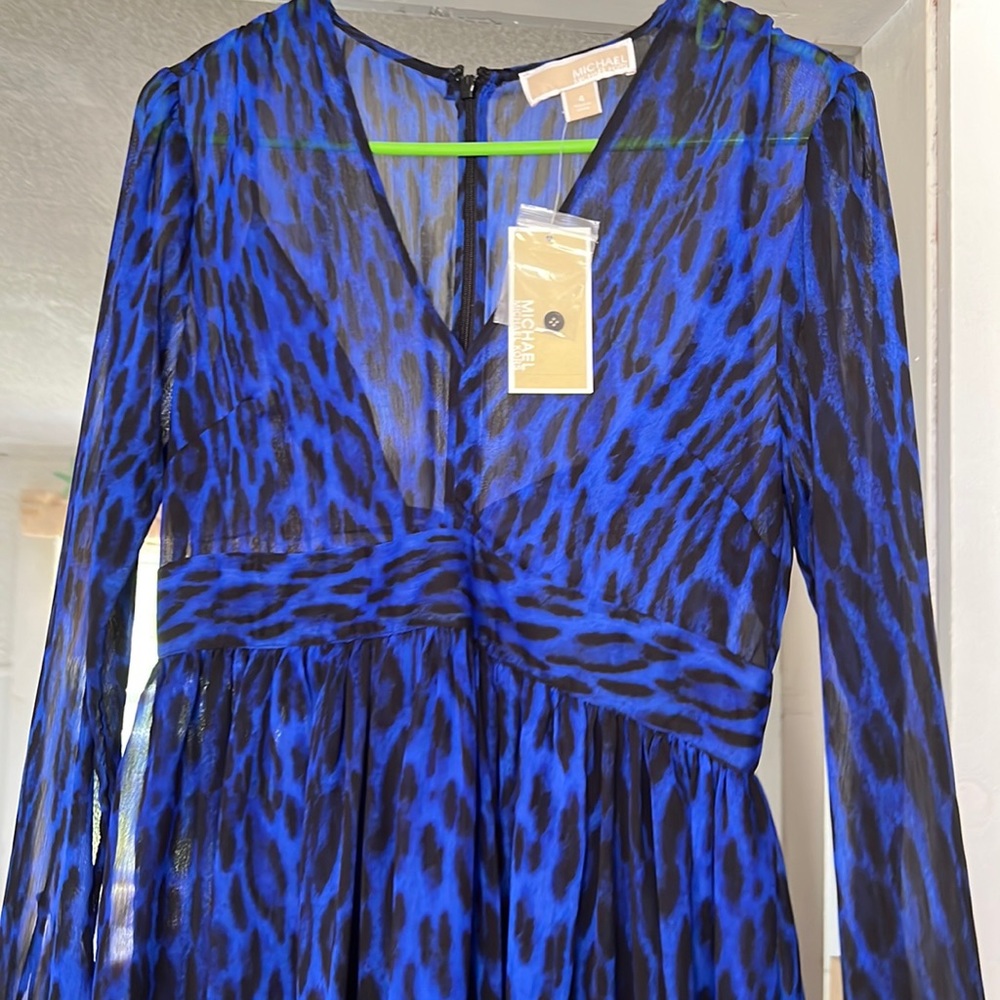 Michael Kors leopard print size 4
